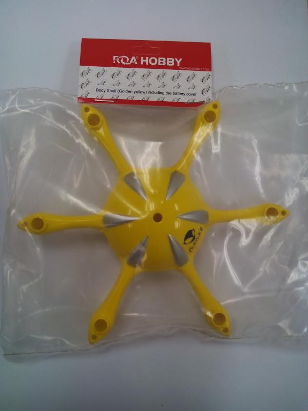 ROA HOBBY ALIEN-X6 case (Yellow)