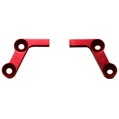 Corally HMX Inner Camber Link Mounts, Type A+B – AL7075 (1 pair)