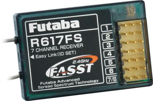 Futaba R617FS 2.4GHZ FASST RX 7CH Aircraft Receiver