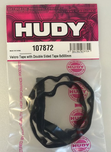 HUDY Velcro Tape with Double Sided Tape,107872
