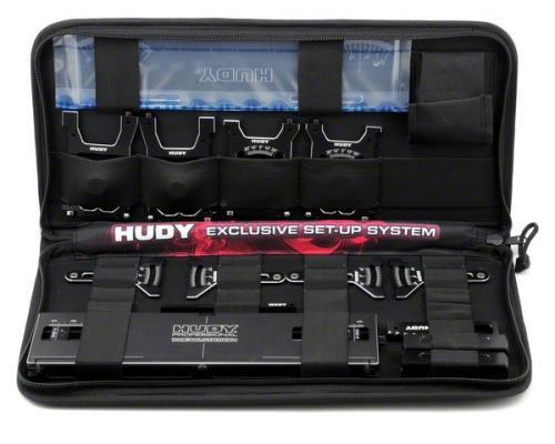 Hudy Complete Set-Up Tool Set with Carrying Bag (1-8 On-Road),108056
