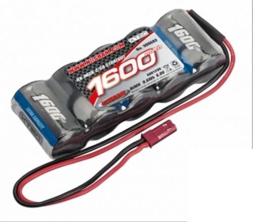 NOSRAM XTEC RX-pack Straight 2/3A NiMH - BEC - 6.0V - 1600mAh, 999602