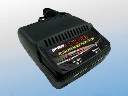 Prolux #3801 AC 2A 2-3S Li-Po DUAL BALANCE CHARGER