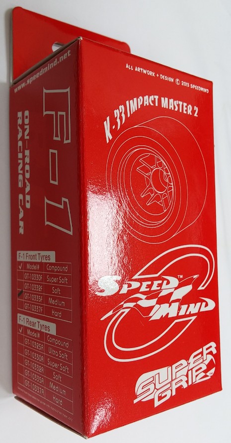 Speedmind Super Grip Foam Tire 35Sh. (Medium) For F-1