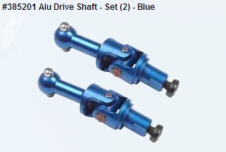 Alu Drive Shaft - Set (2) - Blue